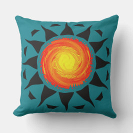 Stammes- Sun Kissen Für Draußen