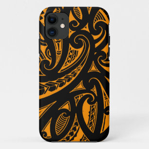 Stammes- Tätowierung der gebürtigen Maori- Art mit Case-Mate iPhone Hülle
