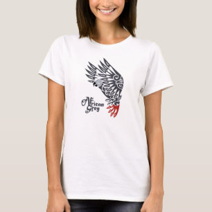Stammes- Tätowierung des Papageien des T-Shirt