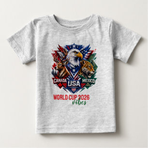 Stammes-Wildlife-Harmonie-Weltmeisterschaft 2026 Baby T-shirt