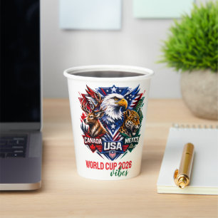 Stammes-Wildlife-Harmonie-Weltmeisterschaft 2026  Pappbecher