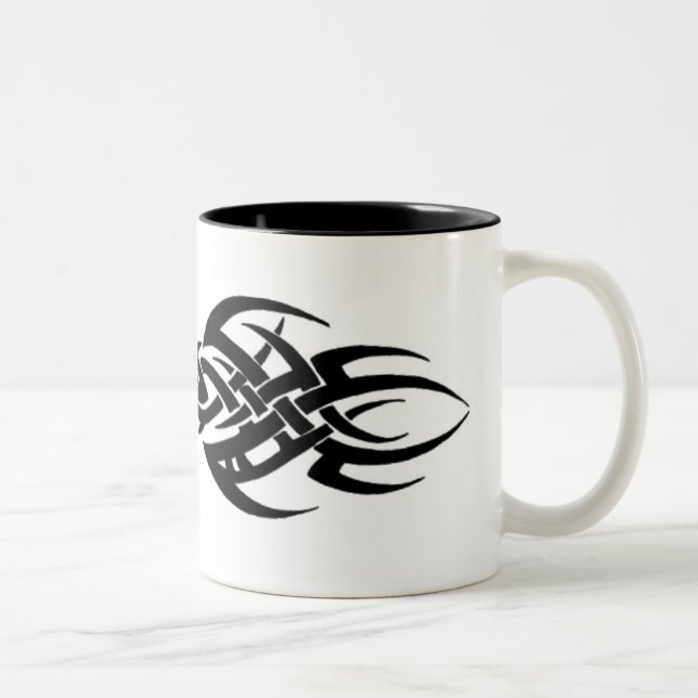 Stammes- Zweifarbige Tasse (Rechts)