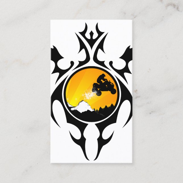 Stammesattrailz Visitenkarte (Vorderseite)