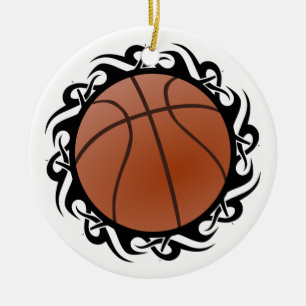 Stammesbasketball Keramikornament