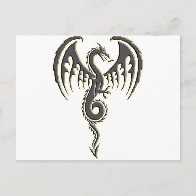 Stammesdrache Postkarte (Vorderseite)