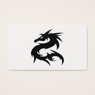 Stammesdrache-Silhouette