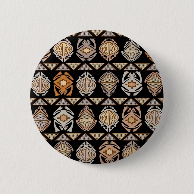 Stammesfrösche Button (Vorderseite)