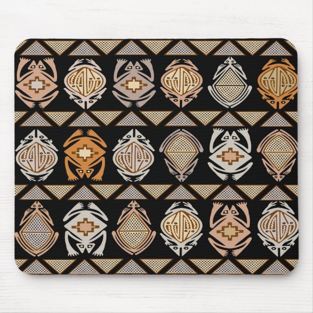 Stammesfrösche Mousepad (Vorne)