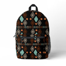 Stammesgemusterter Rucksack