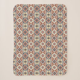 Stammesgeometrisches Muster Sherpadecke