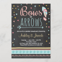 Stammesgeschlecht enthüllt Einladung Junge oder Mä