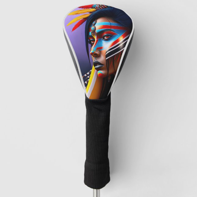Stammeskönigin Golf Headcover (Vorderseite)