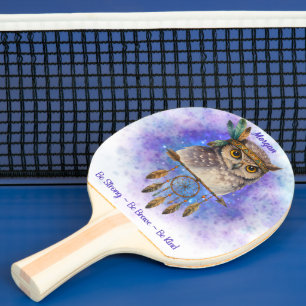Stammeskugel - Starke, sei tapfer, sei freundlich Tischtennis Schläger