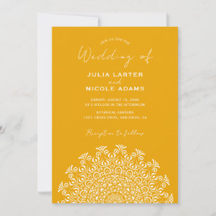 Stammeskultur Land Kultur Wappen Mandala Hochzeit Einladung