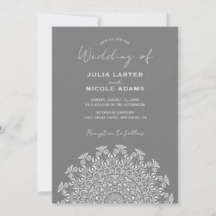 Stammeskultur Land Kultur Wappen Mandala Hochzeit Einladung