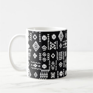 Stammeskultur. Stilvolles primitives Geomet Kaffeetasse