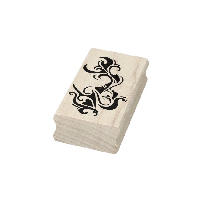 Stammeskunst-Briefmarke Gummistempel (Stempel)