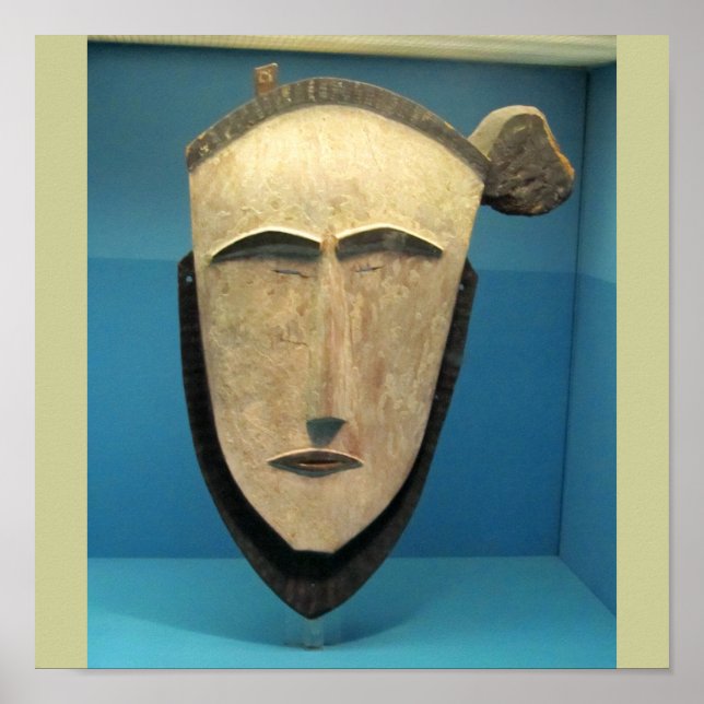 Stammesmaske Poster (Vorne)