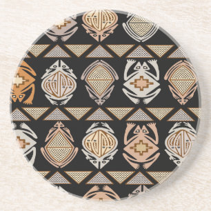 Stammesprungfrösche Getränkeuntersetzer