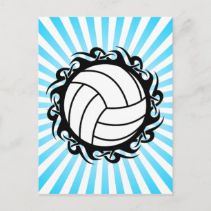 Stammessport Volleyball Postkarte