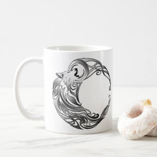 Stammewolf - Schattiert Kaffeetasse