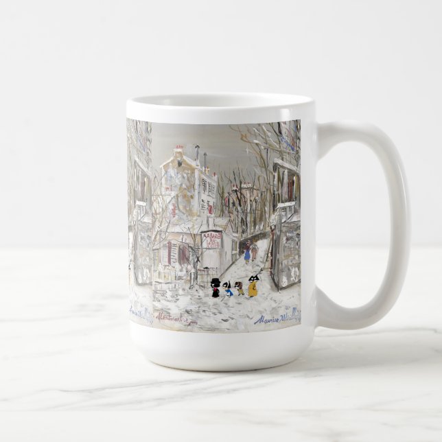 Stammgäste Le Lapin Agile es Ses Kaffeetasse (Rechts)