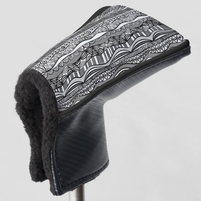 Stammmuster Golf Headcover (3/4 Vorderseite)