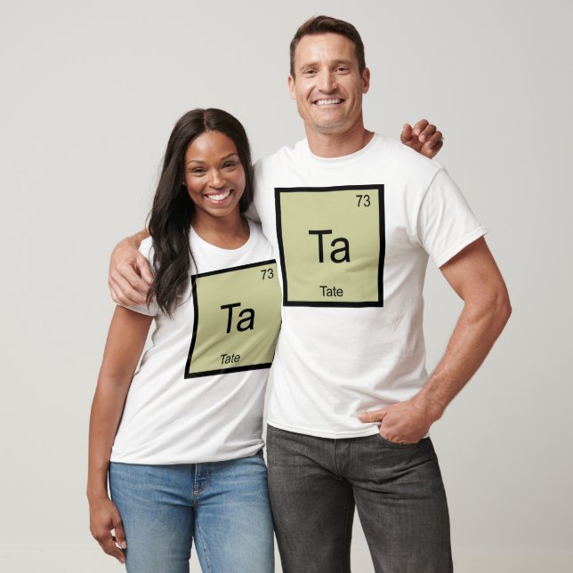 Stammname Chemie Element Periodische Tabelle T-Shirt (Unisex)