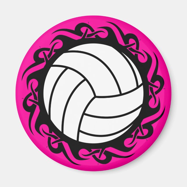 Stammvolleyball Magnet (Vorne)