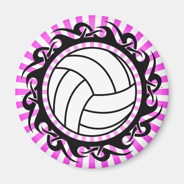 Stammvolleyball Magnet (Vorne)
