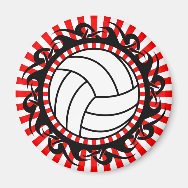 Stammvolleyball Magnet (Vorne)