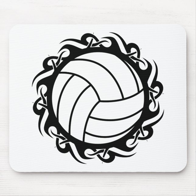 Stammvolleyball Mousepad (Vorne)