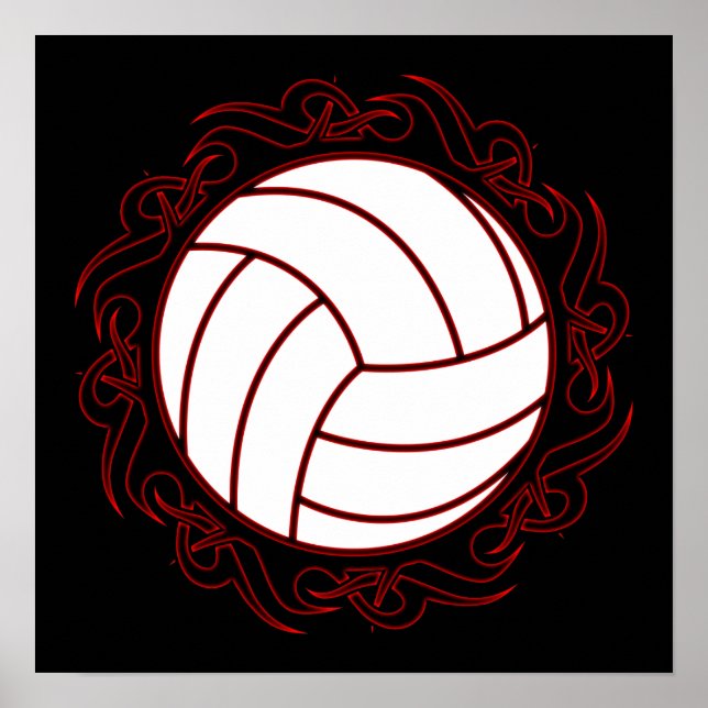 Stammvolleyball Poster (Vorne)