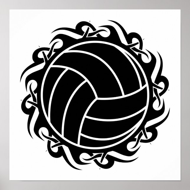 Stammvolleyball Poster (Vorne)