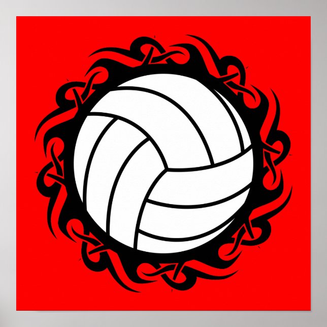 Stammvolleyball Poster (Vorne)
