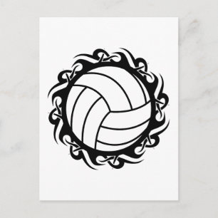 Stammvolleyball Postkarte