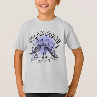 Stampede Stegosaurus Dinosaurier T-Shirt