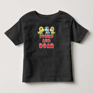 Stampfen und Brüllen, Lustige Dinosaurier Kinder Kleinkind T-shirt