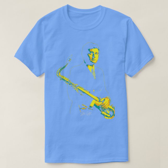 Stan Getz v T-Shirt (Design vorne)