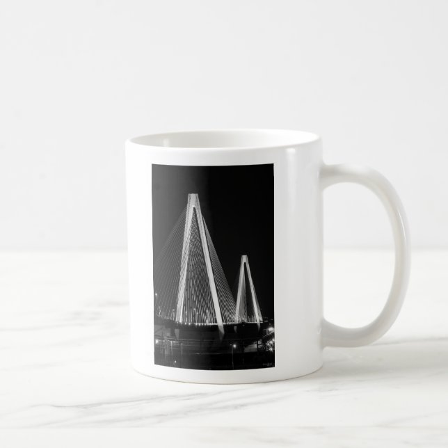 Stan Musial Veterans Bridge Grayscale Kaffeetasse (Rechts)