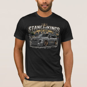 Stance Kings Slammed Luxus-SUV-Kultur Grafik T-Shirt