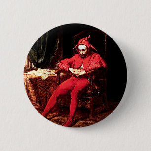Stanczyk Gemälde des polnischen Künstlers Jan Mate Button