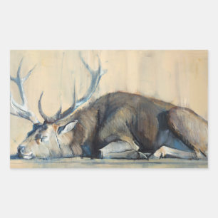 Stand 2014 rechteckiger aufkleber