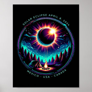 Stand: 8. April 2024 Astronomie Camping Solar Poster