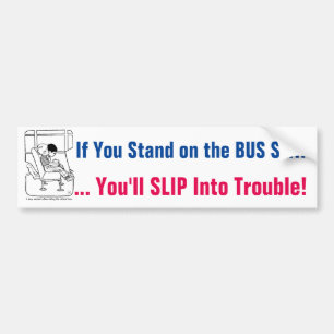 Stand auf Seat… Schulbuszeichen/-aufkleber/-magn Autoaufkleber