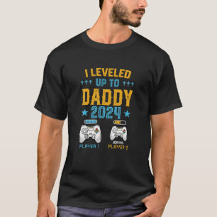 Stand bis Daddy 2024 auf Vater-Ebene T-Shirt