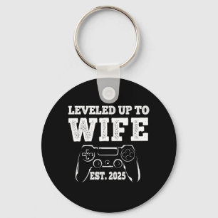 Stand bis Ehefrau 2025 Funny Just Married Gamer T Schlüsselanhänger