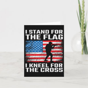Stand für die Fahne für das Kreuz Karte