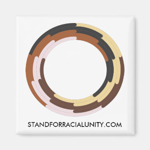 STAND FÜR RASSISCHEN EINHEITS-Kühlschrankmagnet Magnet