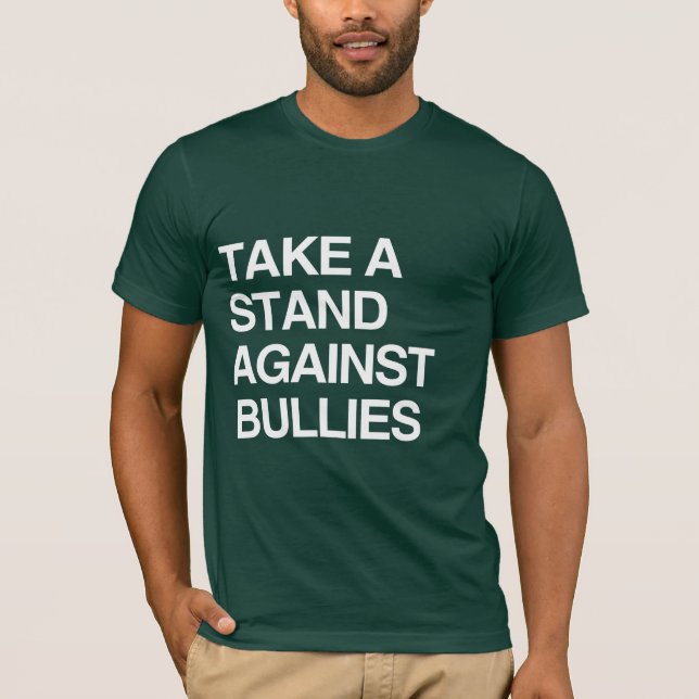 STAND GEGEN BULLIEN T-Shirt (Vorderseite)